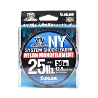 SUNLINE Saltymate System Shock leader NY [Natural clear] 50m #6 (25lb)