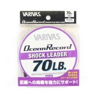 VARIVAS Ocean Record Shock Leader [Misty Purple] 50m #18 (70lb)