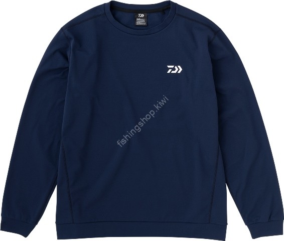 DAIWA DE-9323 Light Stretch Shirt (Navy) L