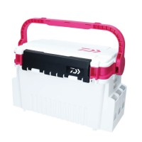 DAIWA Tackle Box TB4000 White / Pink