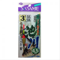 SASAME Ike Kawauki Tsuri 4.5m W-611 [Gold] 1 Hook 3-0.4