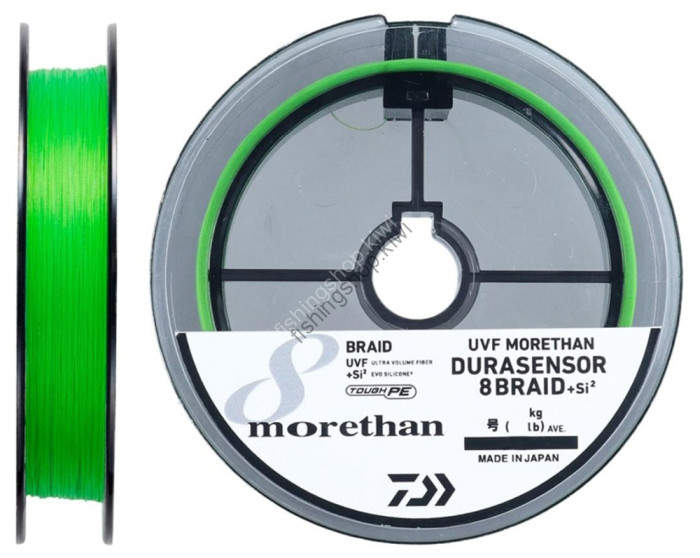 DAIWA UVF Morethan Dura Sensor 8Braid +Si² [Lime Green] 150m #0.6