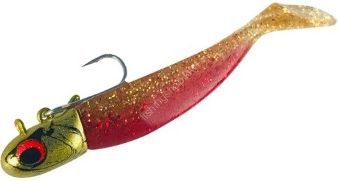 COREMAN RJ-16 Rolling JigHead 16g #057 Gold Head / Akakin (Gold / Red)