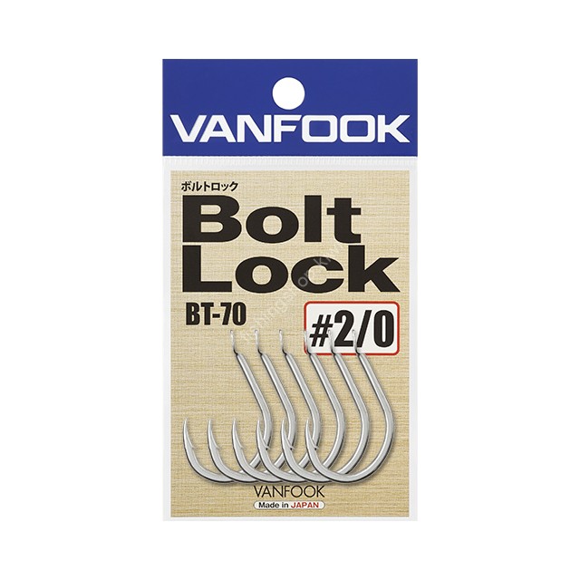Vanfook BT-70 Bolt lock (with barbs) Silver No. 2 / 0