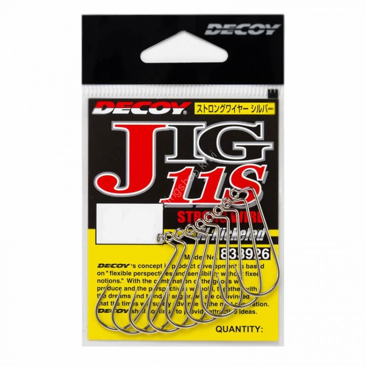 DECOY Strong Wire JIG11 [W Nickel] #6 (9pcs)