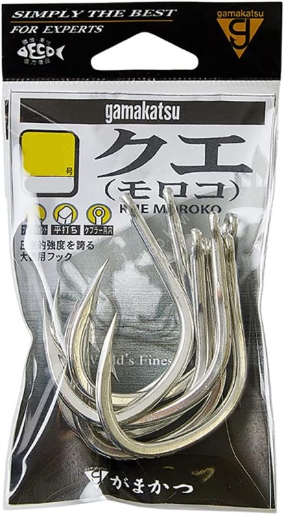 GAMAKATSU Muroko [Silver] #40 (6pcs)