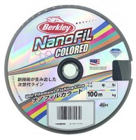 BERKLEY NanoFil Colored [10m x 5color] 100m #0.7 (10lb)
