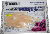 GAN CRAFT Jointed Claw Shape-S 4.0" Ecstatic Color #T03 Natural Neon