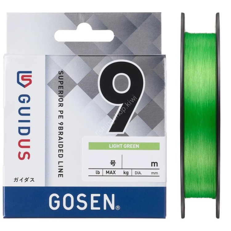 GOSEN Gaidas PE×9 [Light Green] 150m #1.2 (27lb)