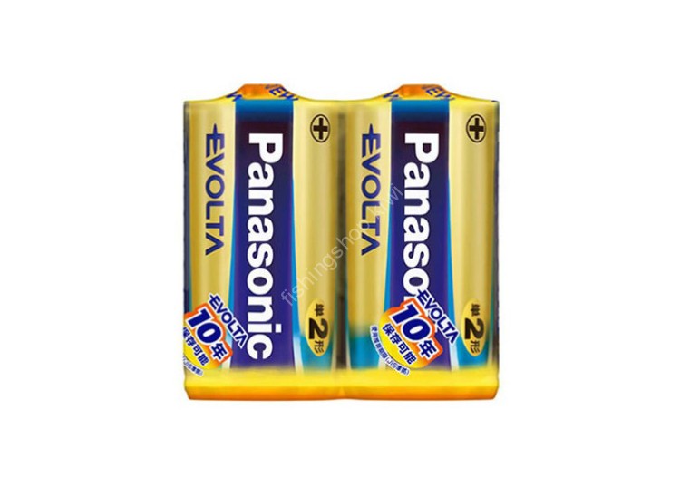 PANASONIC Corporation Evolta AA Batteries LR14EJ/2SE (2pcs)