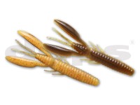 DEPS DeathAdder Hog 4'' #63 Smoked Mustard/Red Flake
