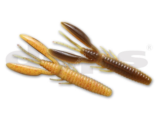 DEPS DeathAdder Hog 4'' #63 Smoked Mustard/Red Flake