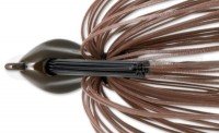 DEPS Flat Back Jig 5.25g Silicon Fine Skirt 64 FS Brown