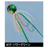 GAMAKATSU Luxxe OGN-016 Ohgen "Tai Rubber Q II" 60g #17 Power Green