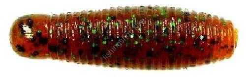SMITH Gary Yamamoto Tail Less Grub 40 196 Pumpkin / Green & Black Flake