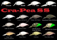 LUCKY CRAFT Deep Cra-Pea SS #Woodland Pellet All Stars