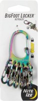NITE IZE Ni59163 BigFoot Locker® KeyRack™ Stainless Steel Spectrum