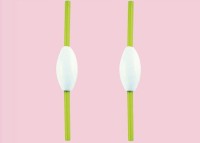 FUJIWARA Hard Pipe Sinker 6号 (2pcs) #White