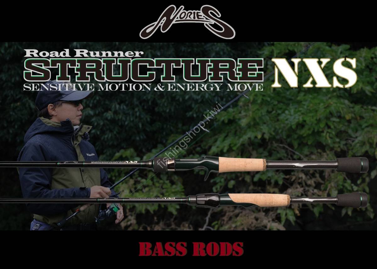 ノリーズストラクチャー STN620LS HIGH SPEED FINESSE NORIES Road