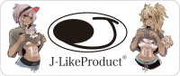 J-LIKE PRODUCT Box Sticker D #White