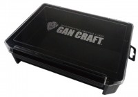GAN CRAFT Original Logo Multi Box [Size L] #03 Clear / Black