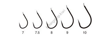 GAMAKATSU Chinta Mebaru w/45cm Thread [White] #9 (6pcs)