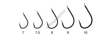 GAMAKATSU Chinta Mebaru w/45cm Thread [White] #9 (6pcs)