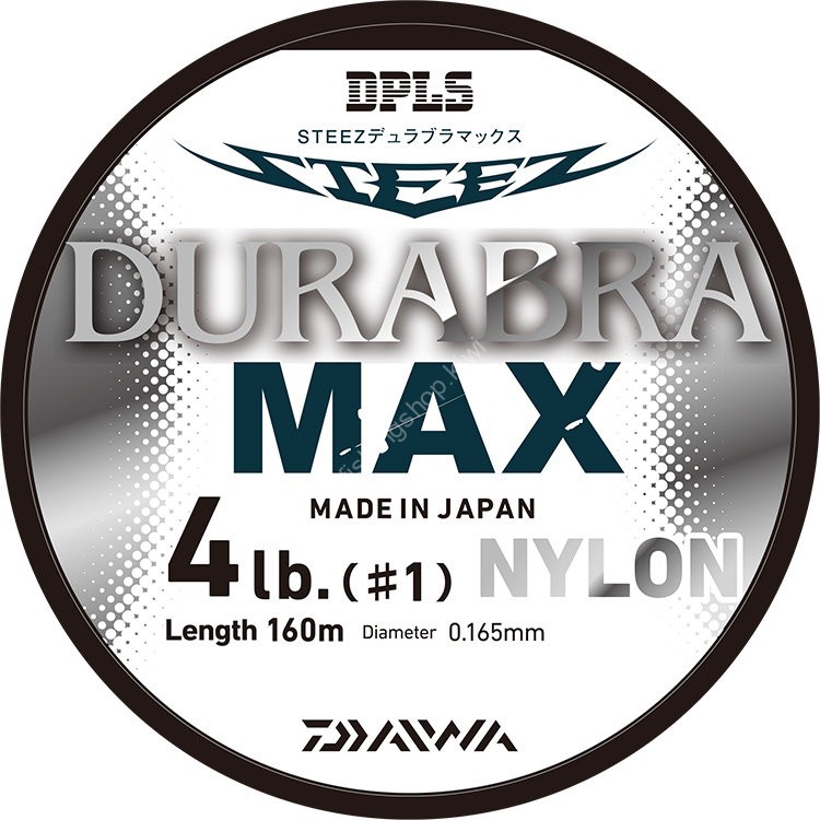 DAIWA Steez Durabra Max [Steel Gray] 160m #1.2 (5lb)