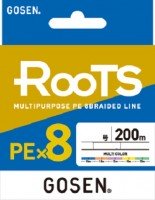 GOSEN Roots PE x8 [Multicolor] 200m #1.2 (25lb)
