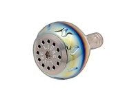 LIVRE 5912 EP40 Handle Knob for Daiwa L #Fire/Titanium