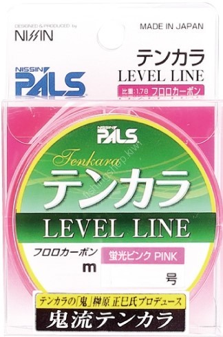 NISSIN Kiryu Tenkara Level Line [Pink] 20m #4 (16lb)