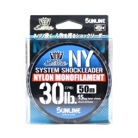 SUNLINE Saltymate System Shock leader NY [Natural clear] 50m #7 (30lb)