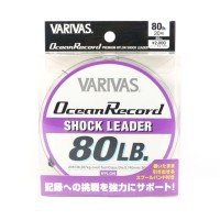 VARIVAS Ocean Record Shock Leader [Misty Purple] 50m #20 (80lb)