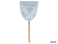 SIYOUEI River Insect Net Stainless Cover with Wooden Handle 28cm