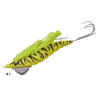 GAMAKATSU 19-336 Octorise Spike&Claw No.3.5 #01 Yellow Shrimp