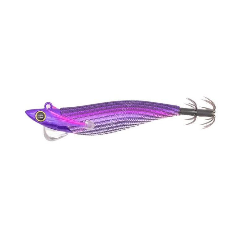 GEECRACK Kachitto Egi Rawhide Purple Smoke 2.5-20g #005 Striped Purple/Pink