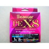 KUREHA Seaguar PE X8 [10m x 5colors] 200m #1 (20lb)
