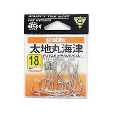 GAMAKATSU Futoji Marukaizu [White] #18 (14pcs)
