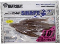 GAN CRAFT Jointed Claw Shape-S 4.0" Ecstatic Color #T04 Wakasagi Aurora F