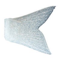 JACKALL Dowz Swimmer 180 Spare Tail Clear / Silver F