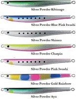 FUJIWARA Zams Lyric 32g #Silver Powder Blue Pink Iwashi