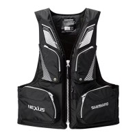 SHIMANO F-142Q Nexus Floating Vest (Black) XL