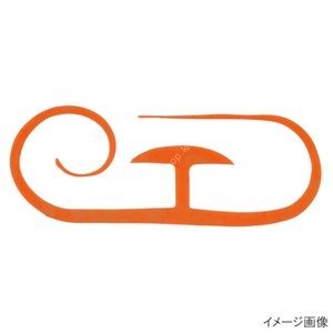 JACKALL BinBin Ball T + Necktie Flare Finesse #F-0101 Fluorescent Orange