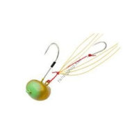 ECOGEAR TG Oval Tenya No.10 ( L Hook ) #TG12 Gold Green Glow