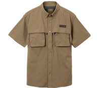 SHIMANO SH-020W Prestige Shirt Short Sleeve Khaki M
