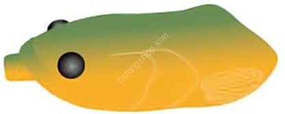 WHIPLASH FACTORY Funny Face Pop #FF24 Olive / Orange