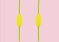 FUJIWARA Hard Pipe Sinker 6号 (2pcs) #Yellow