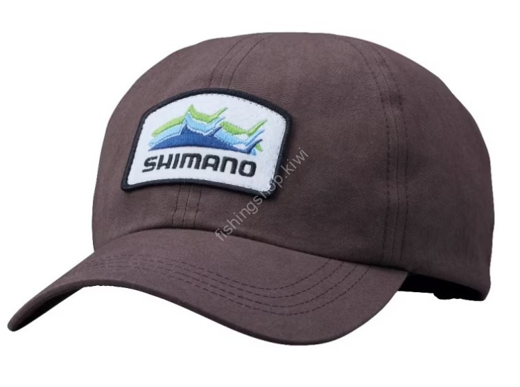 SHIMANO CA-014W Patch Cap Brown L