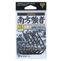 GAMAKATSU Nanpou Tsuwamono [NS Black] #28 (5pcs)