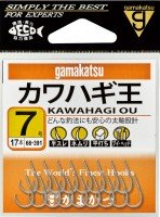 GAMAKATSU Kawahagi Ou [White] #5 (18pcs)